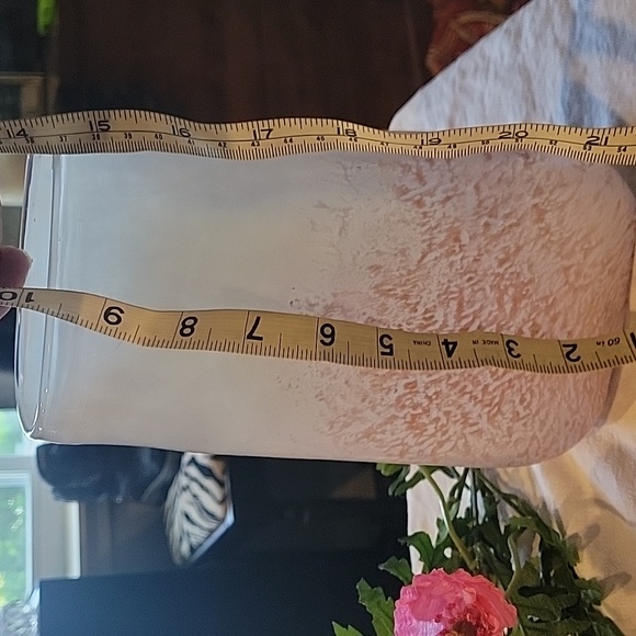 Opal Vase,Pink Opalescent,Mouthblown Art Glass,EUC,Tall - Picture 9 of 9